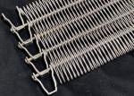 Stainless Steel Flexible Rod Wire Mesh Spiral Freezer Conveyor Belt For Multi