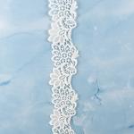 2" Polyester Lace Trim Wedding Applique Lace Ribbon Craft Sewing