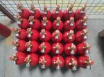 Red Fm200 Containers 90L Fm200 Cylinder Working Pressure 5.6Mpa