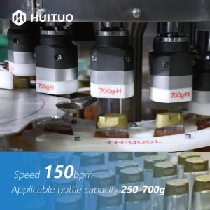 China Customized PET Bottle Press Capping Machine With Cap Unscrambler factory