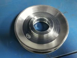 China 110x22mm Wire Drawing Machine Parts , Alloy Aluminum Idler Pulley factory