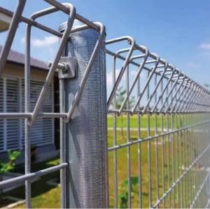 China Roll Top Welded Wire Mesh Fence Garden Decoration Brc Wire Mesh Fence factory
