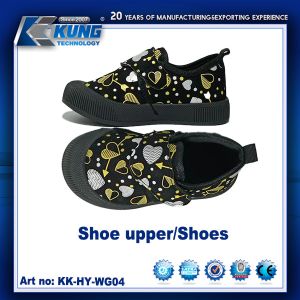 Customized High Elastic Breathable Children Shoes Upper Non Slip