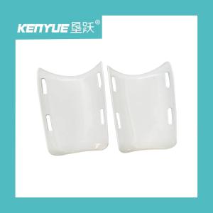 China White Plastic Leg Rests For Hospital Gynecological Beds factory