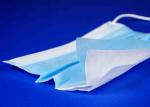 Anti Pollution Disposable Medical Mask / Tie On Surgical Mask Non Irritating