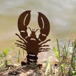 Weather-Resistant Garden Metal Ornaments Rust-Resistant Easy to Install