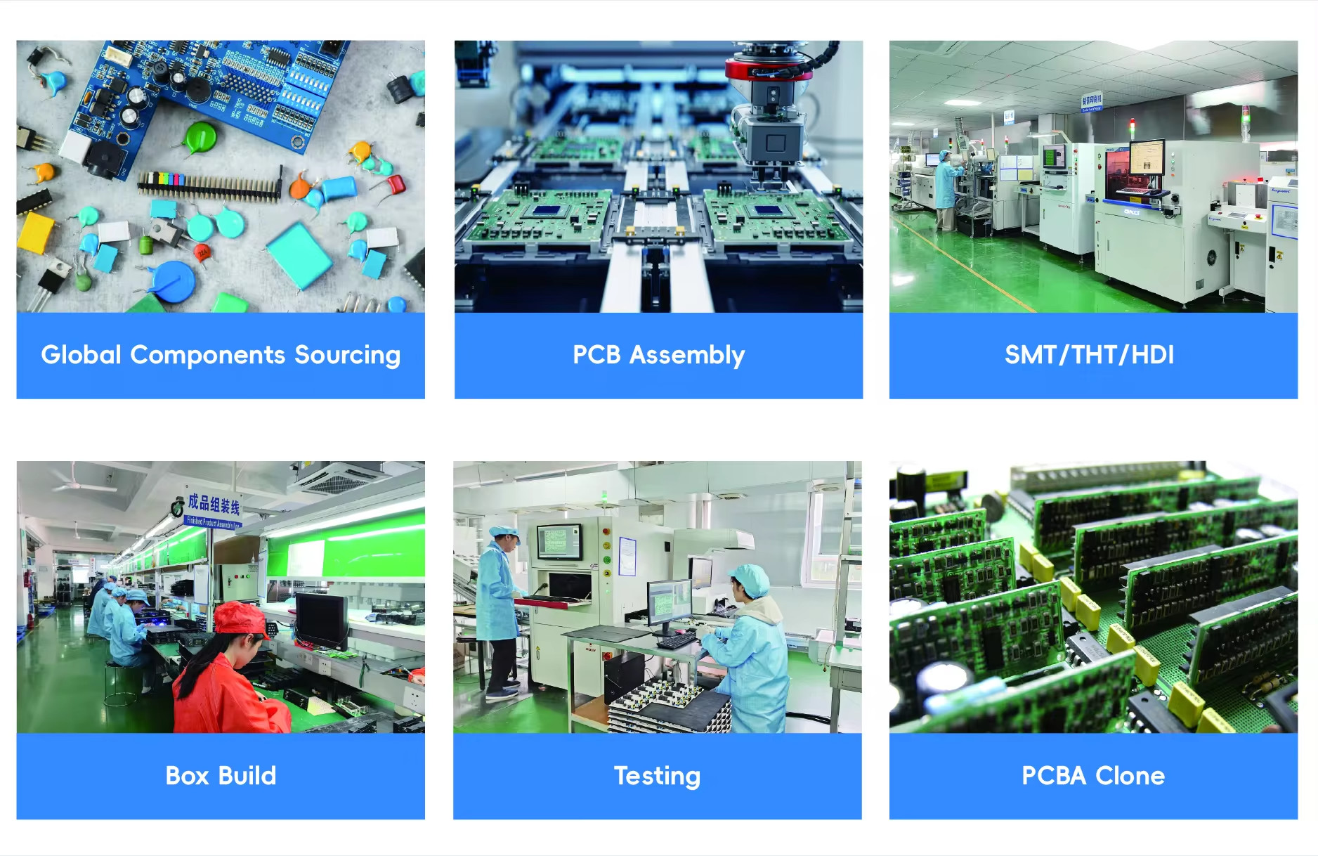 PCB Electronic Board Assembly SMT PCBA For Mobile Phone Manufacturer