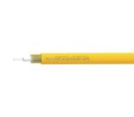 1 Core FTTH Waterproof Armored Outdoor Yellow Fiber Optic Cable for Country
