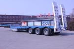 Dual Line Braking System Lowboy Truck Trailers for Heavy-Duty Equipment