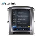 Tesla Screen 12.1 Inch Android 13 Car Dvd For Toyota LC100 2002-2007