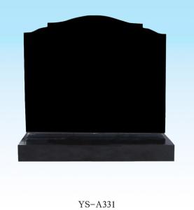 China American Style black headstone factory