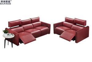 China BN Space Capsule Italian Minimalist Leather Functional Sofa Combination Electric Recliner Chair Sofas Function Recliner factory