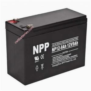 China Maintenance-free NP12-9 12V 9Ah Vrla Battery High Quality factory
