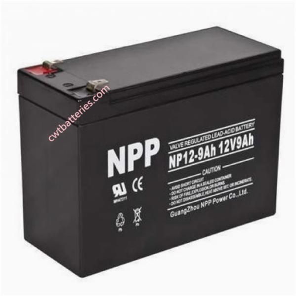 Maintenance-free NP12-9 12V 9Ah Vrla Battery High Quality