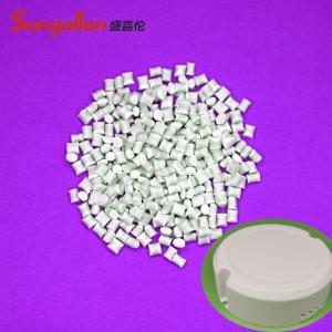 China Customizable White Opaque Recycled Polypropylene Granules For Household Application factory