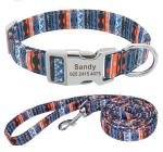 Heat Transfer puppy harness and leash rubber mixture available