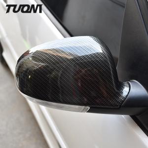 China Carbon Fiber Black Replacement Side Mirror Cover Cap For VW Golf GTI MK7 R factory