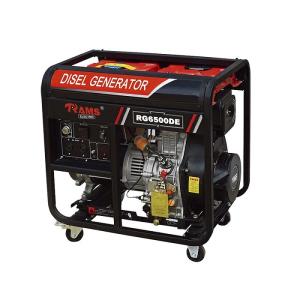 China Electric Start 5kw Diesel Generator 389cc Displacement 4 stroke Engine factory