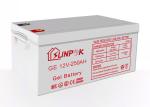 Solar Deep Cycle Gel Lead Acid Batteries 12v 200ah 250ah Solar Storage Battery