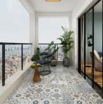 Patterned Matte Finished 8mm 8'X8' Bathroom Ceramic Tile