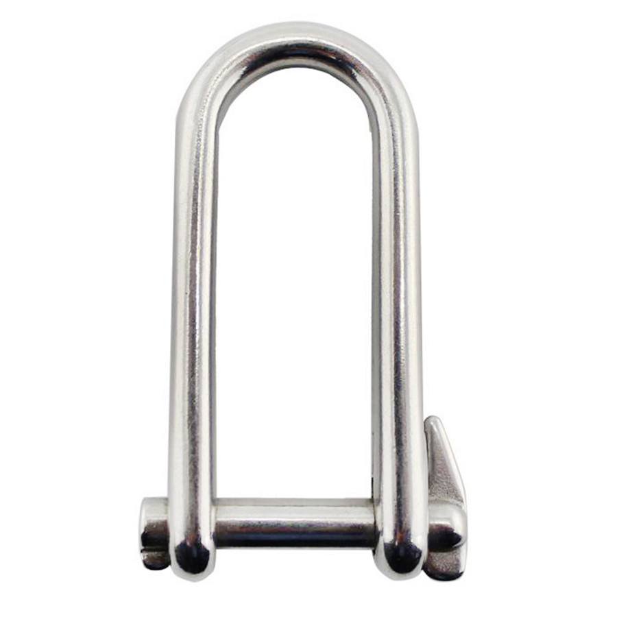 Galvanized Stainless Steel Key Pin Shackle 0.5mm-50mm D Shackle For Keys
