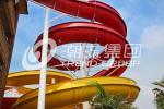 Commercial Aquatic Playground Equipment , Large Water Slides Capacity For 720