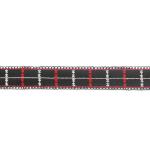 Oeko-Tex 100 3.6cm Floral Embroidered Ribbon