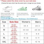 Waterproof Shoe Covers, Reusable Foldable Rain Boot Shoe Cover With Zipper, Non