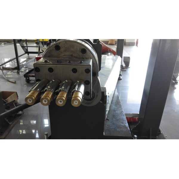 China Automatic EVA Hot Melt Glue Stick Making Machine Plc Control 4 Cavities factory