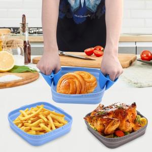 China Microwaveable Silicone Baking Tray Cake Mold Odorless Practical factory