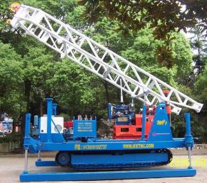 China GXYL-2 Hydraulic Chuck Crawler Drilling Rig Hydraulic , Portable Drilling Machine factory