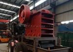 100TPH 75HP Diesel Jaw Crusher With Discharging Belt Conveyor
