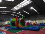 High Strength Jumping Obstacle Course Bounce House Lead Free Customized Design