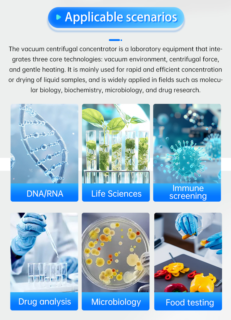 Laboratory refrigerated centrifuge, suitable for use in research, hospitals, pharmaceutical laboratories, clinics, biotechnology fields, PCR,