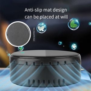 Solar Air Purifier Solar-Powered Car Deodorizer Compact Design Odors Cleaner