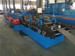Hydraulic Standing Seam Roll Former , C Channel Roll Forming Machine For Steel
