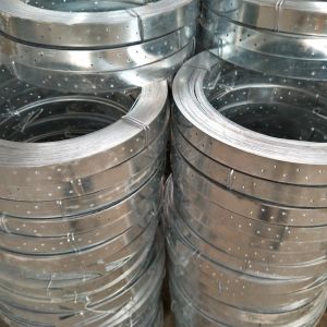 Customized Package Silver Gauge Galvanized Metal Perforated Plumbers Tape