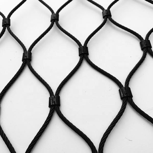 Stainless Steel Grades 316 Zoo Mesh Stainless Steel Wire Net Ferruled Types