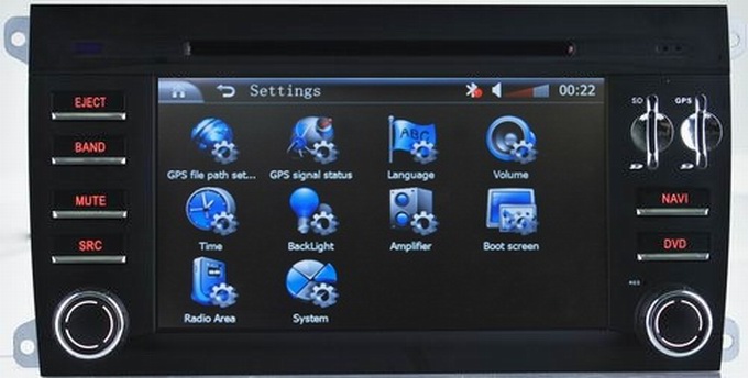 Car audio player gps navigation for Porsche Cayenne 2003-2010 with auto radio RDS mp3 OCB-8816
