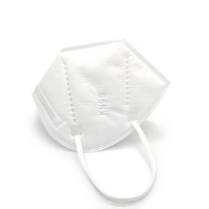 White Kn95 Dust Masks / Bacterial Filtration Efficiency Face Mask OEM