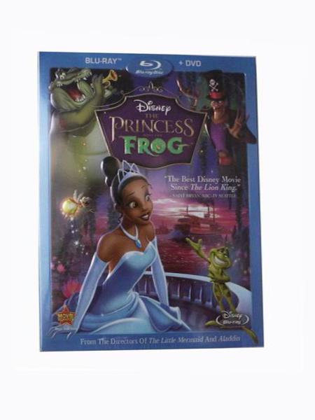 Free DHL Shipping@New Release Blu Ray Disney Cartoon Movies Princess and the