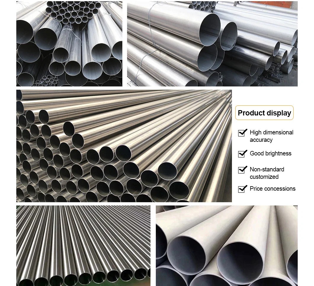A210 A335 API SS 304 Pipe Anti Corrosion Bare Black Sch40 Sch20 For Build Material