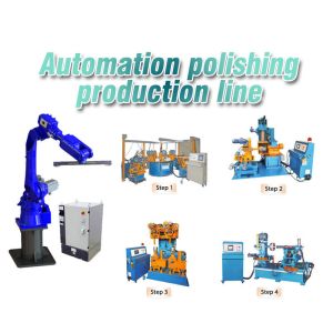 220V Automatic Polishing Machine For Cookware Internal Polishing