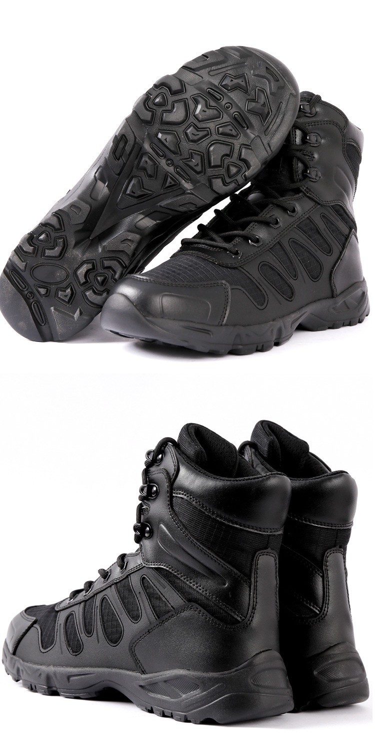Men's Tactical Military Boots Men's Boots Desert Combat Boots Outdoor Hiking Boots and Ankle Shoes.