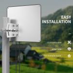 2.4g 5g LTE Antenna 4G Outdoor WiFi MIMO Panel Antenna 1.1kg Maximum Input Power