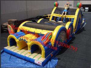 China inflatable obstacle course COOB51 factory