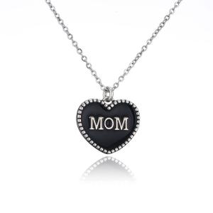 China Enamel Sterling Silver Letter Pendant factory