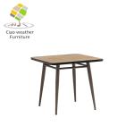 Iron Metal Dinning Chair for Colorful Outdoor Seating in Modern Restaurant