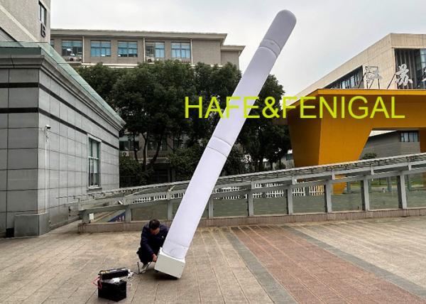 4m Height Inflatable Light Tower With Metal Halide Lamp MH 1000W For Worksite