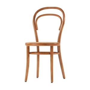China Nordic Rattan Dining Chairs Wooden High Back Banquet Chairs in Mid-Century Modern Style with Solid Wood Bistro Chair factory